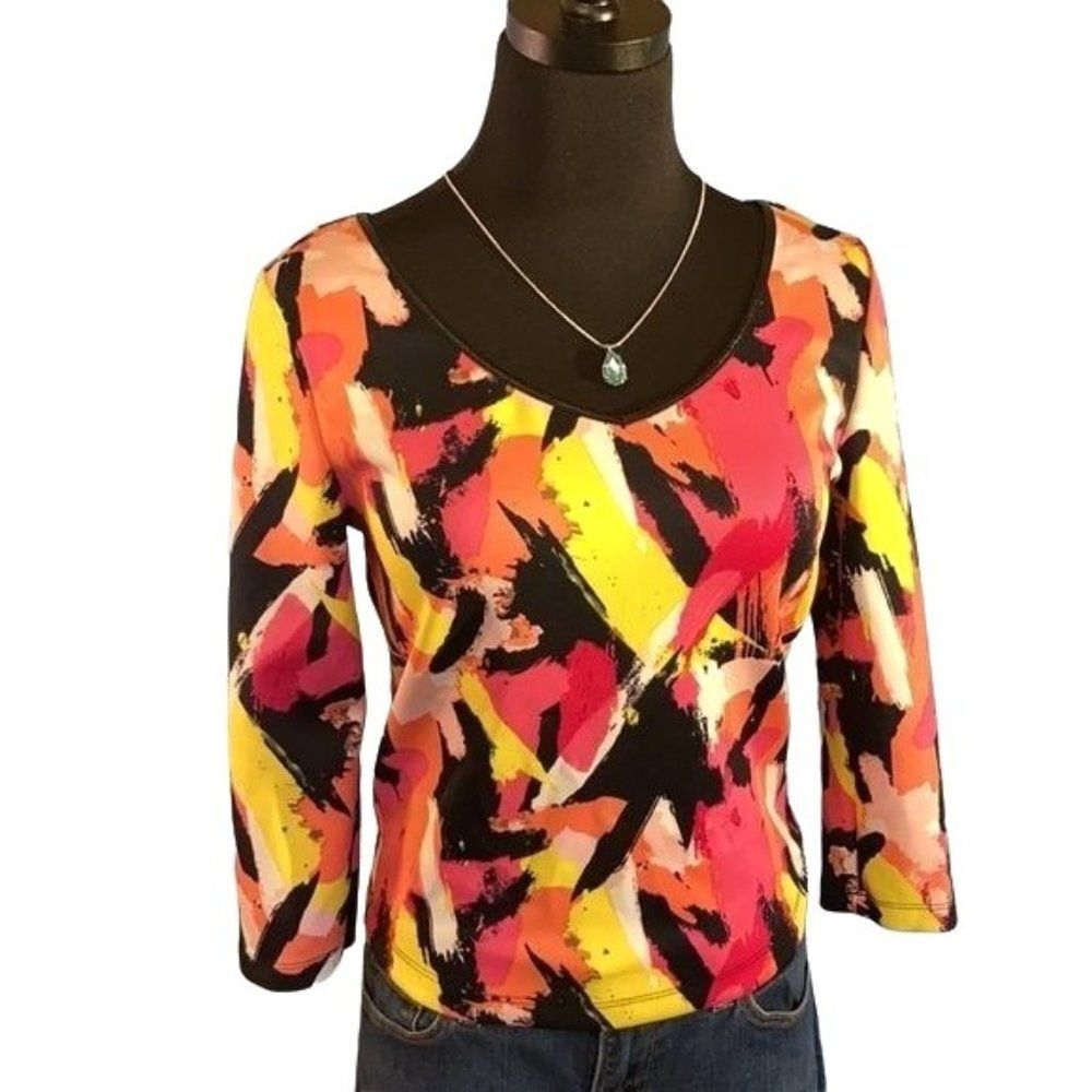 Bongo Open-Back Top, Women's Size Large